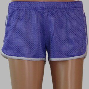 2 Soffe Women's Running Shorts Size XS Burgandy & Purple (C371) (C372)